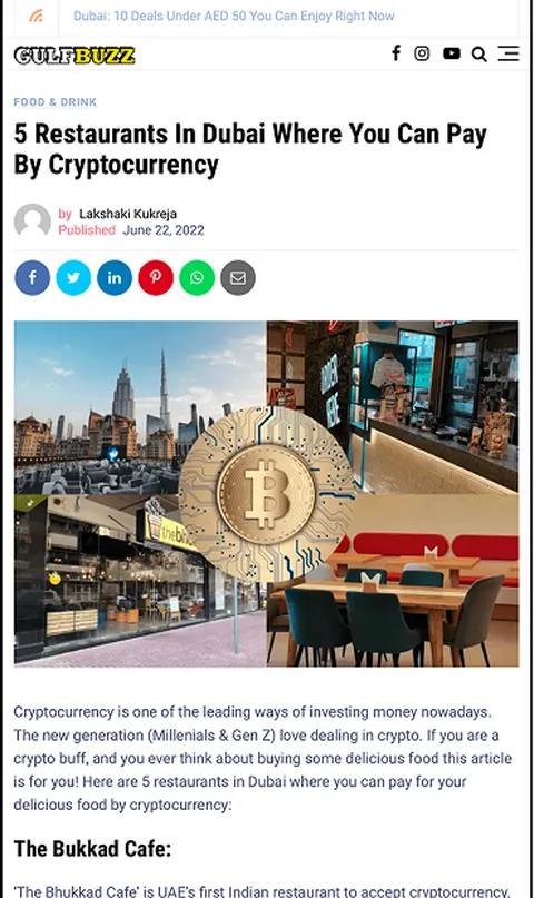 GULF BUZZ article
